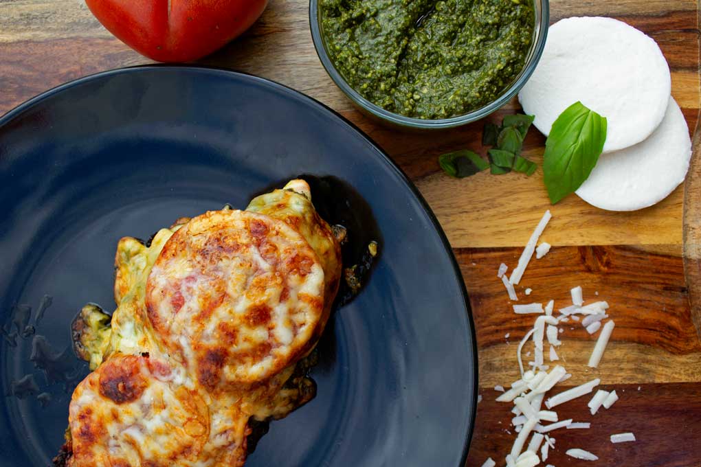 pesto baked chicken breasts