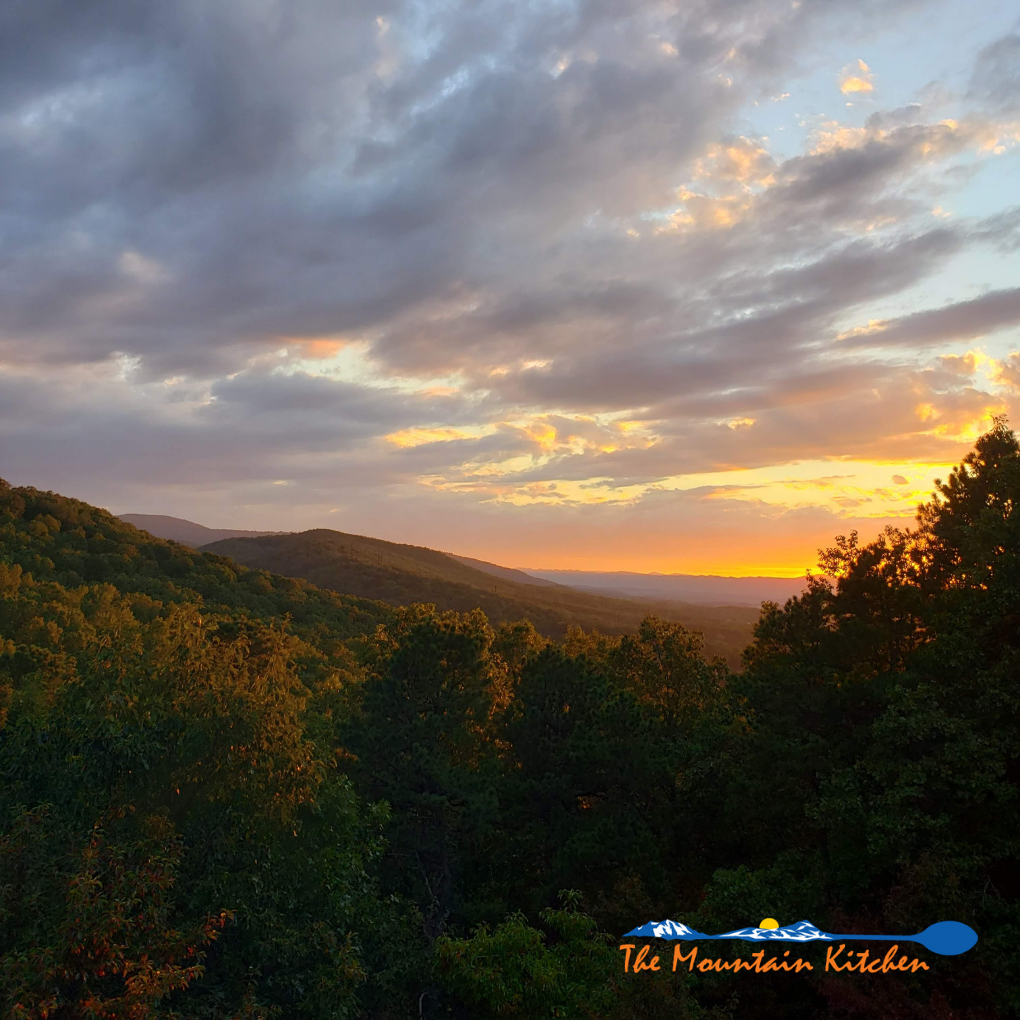 mountain sunset