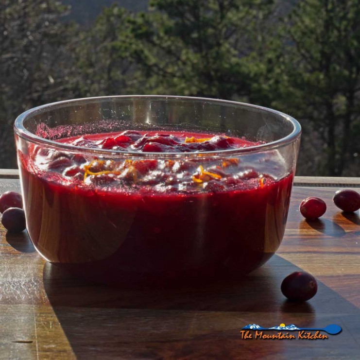 brandied cranberry sauce
