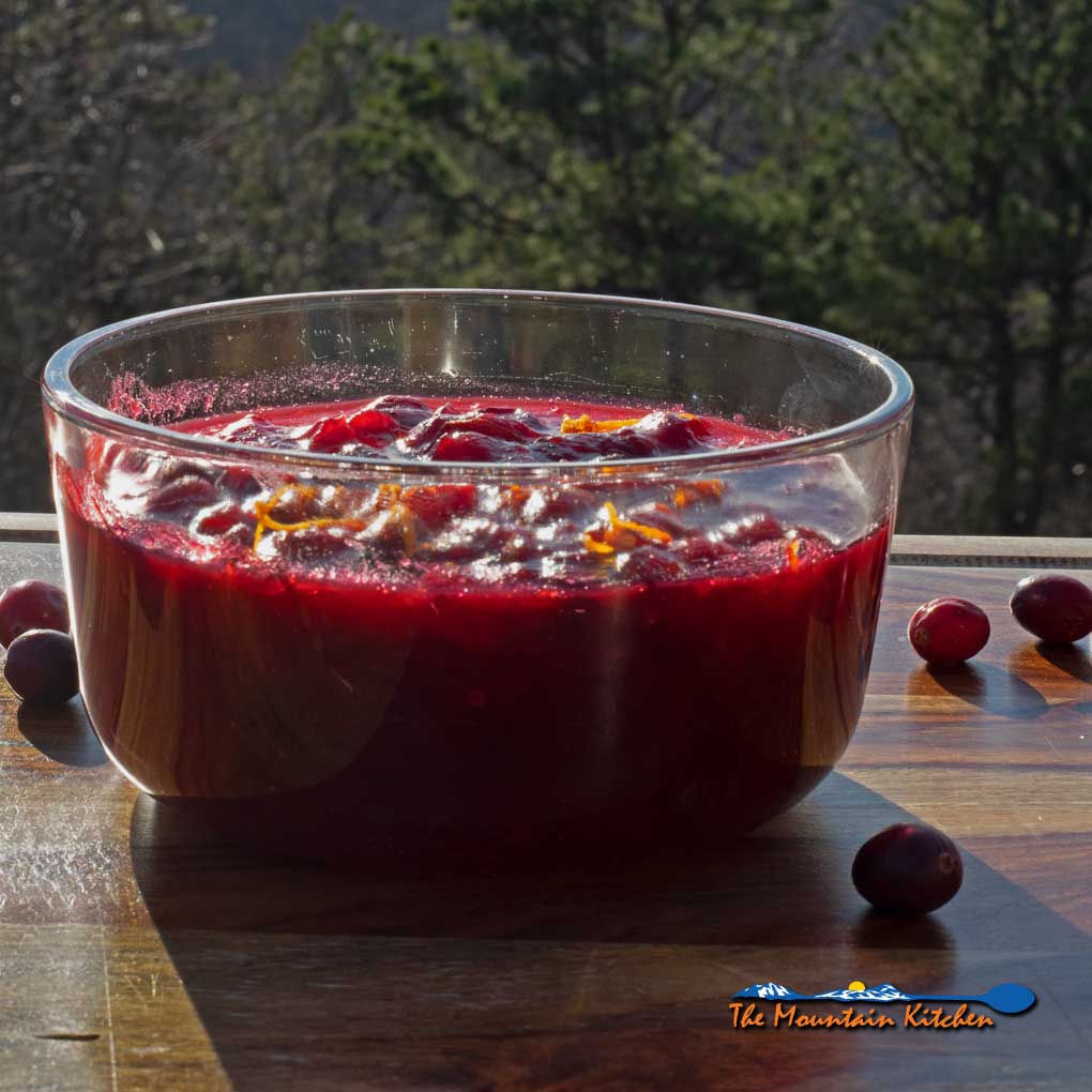 brandied cranberry sauce