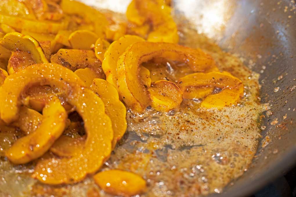 delicata squash and butter