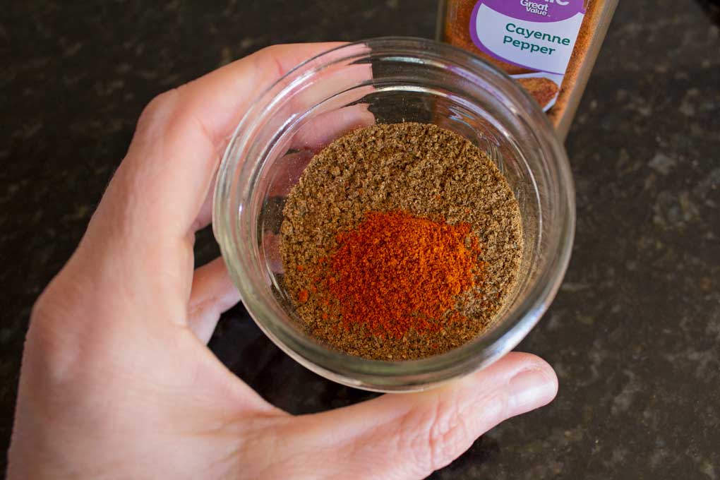 cayenne pepper in garam masala