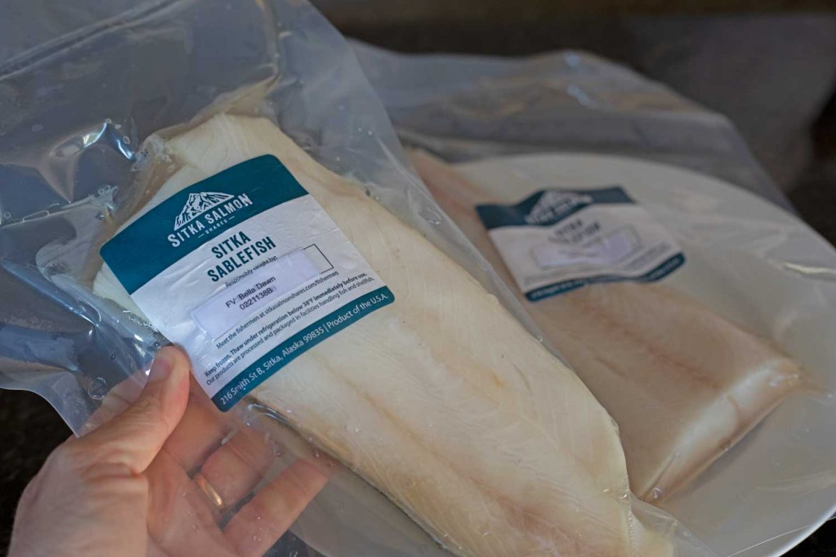 package of sablefish