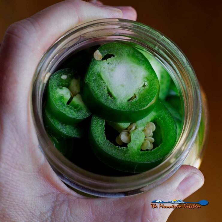 candied jalapenos in jar