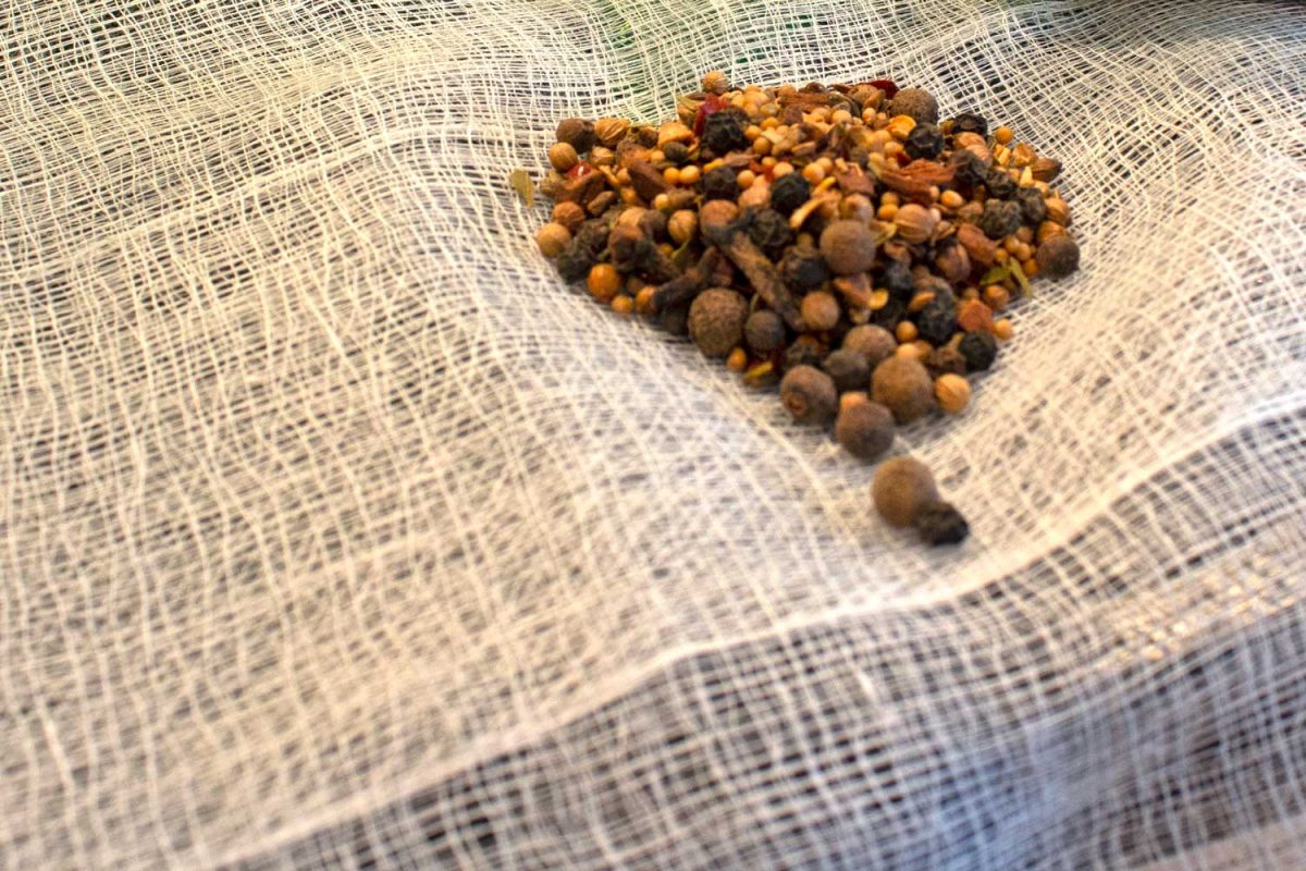 sachet of pickling spice