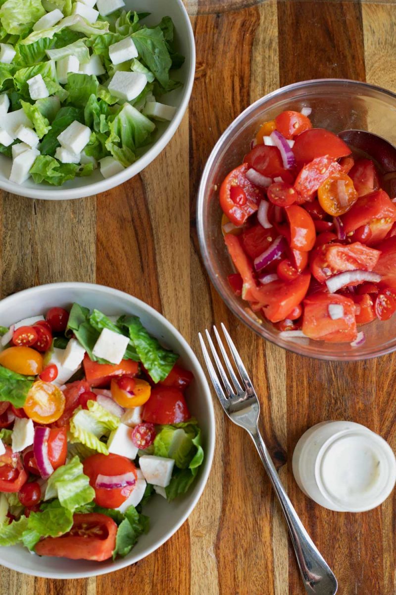 marinated tomato salad