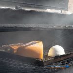 cheese on smoker