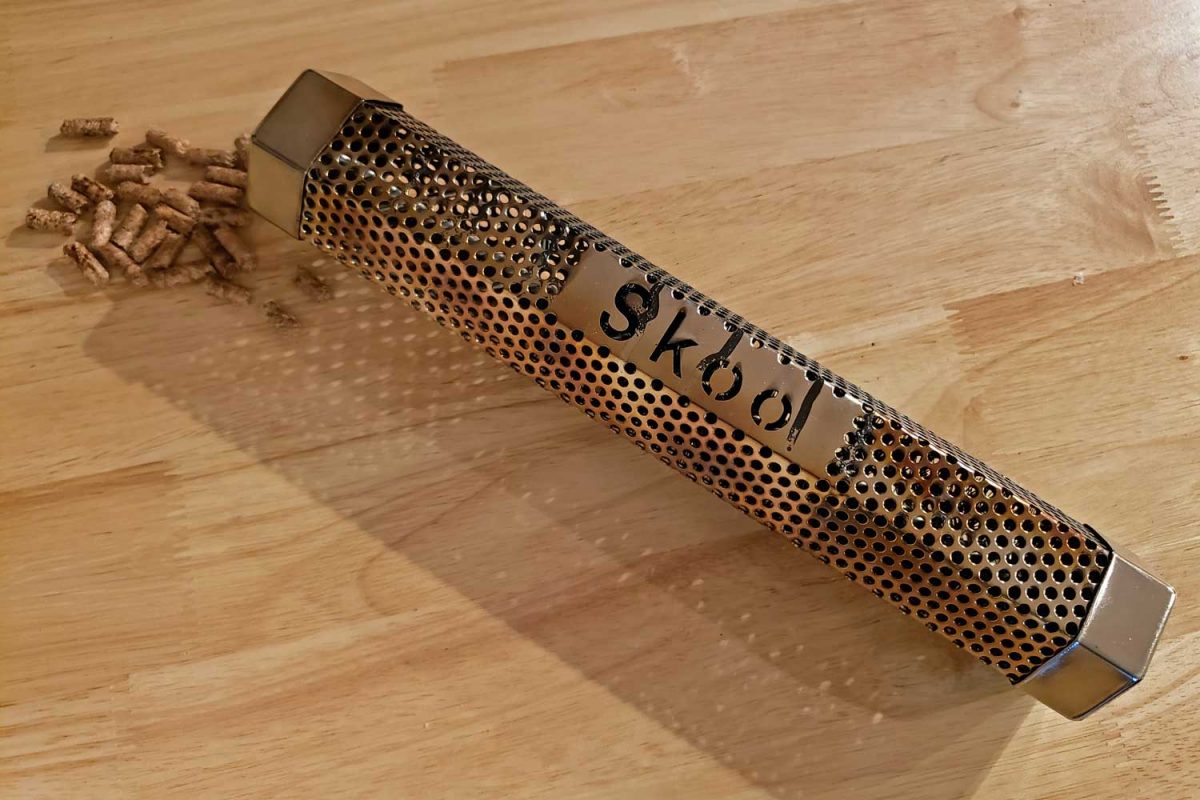 smoking tube with pellets