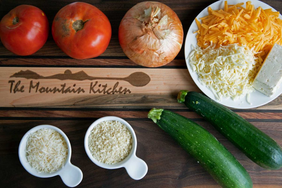 ingredients on cutting board