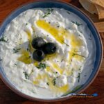 tzatziki sauce in bowl