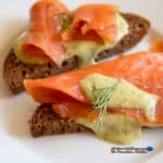 salmon gravlax ready to eat