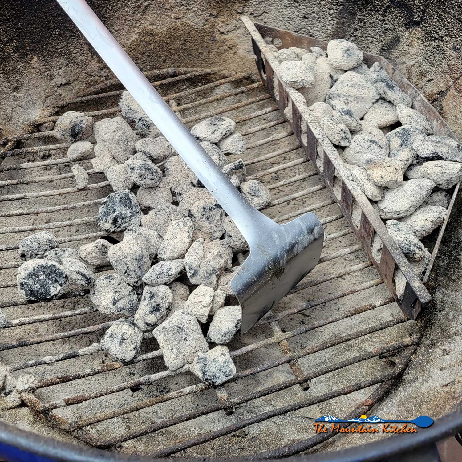 charcoal inside grill