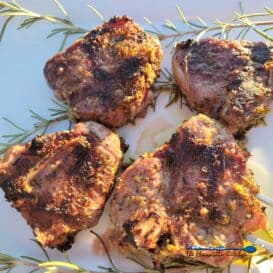 grilled lamb loin chops