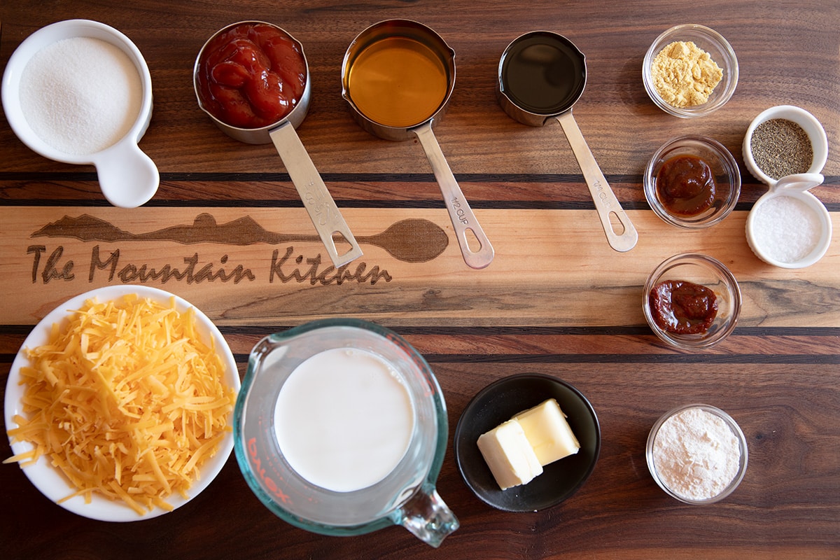 ingredients needed to make sauce